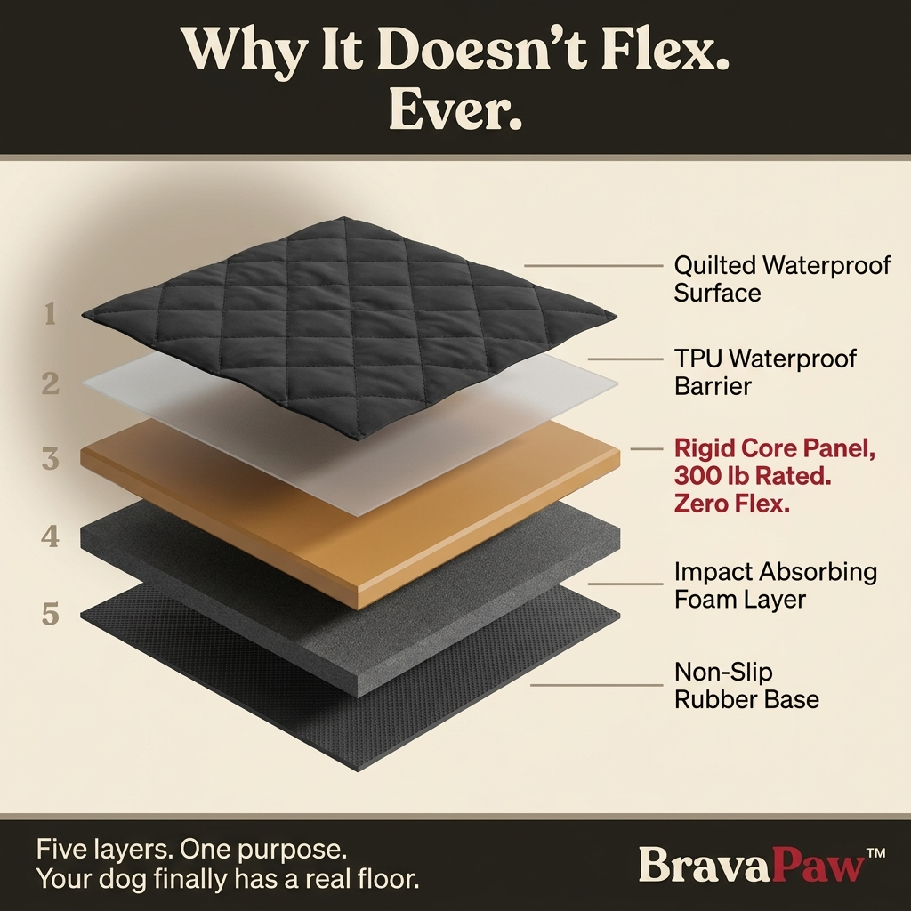 BravaPaw™ Hard Bottom Car Seat Cover