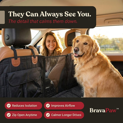 BravaPaw™ Hard Bottom Car Seat Cover