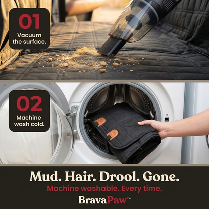 BravaPaw™ Hard Bottom Car Seat Cover