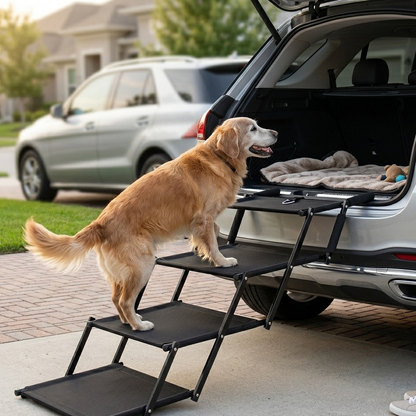 BravaPaw™ EasyStep Dog Car Stairs